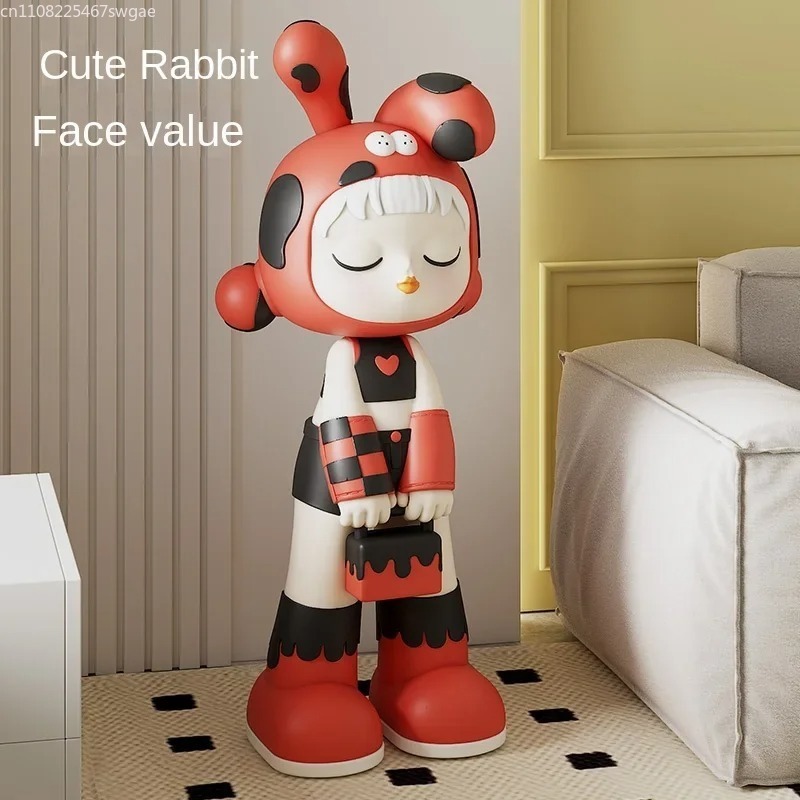 Art Craft Girl - تمثال فتاة كرتونية فني، نموذج شخصية