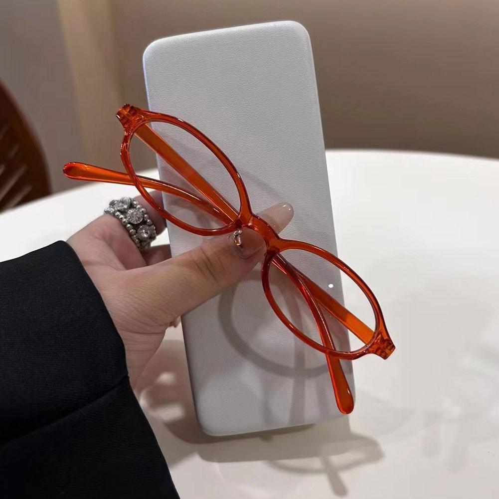 Art Craft Glasses - نظارات نسائية بيضاوية الشكل بتصميم ريترو