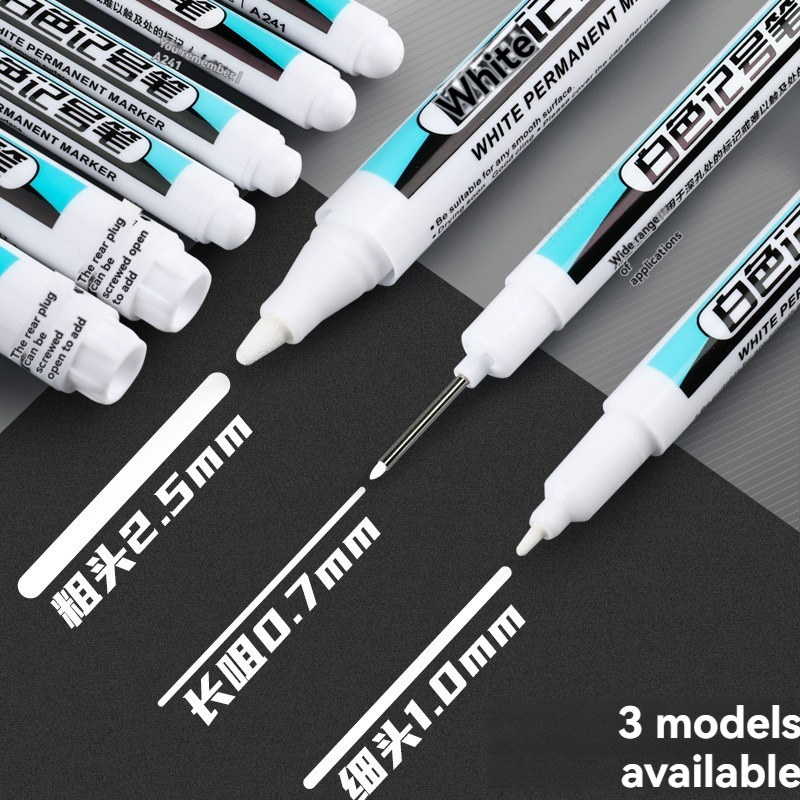 Illustration Marker Set - مجموعة أقلام تحديد دائمة بيضاء 1/10/20