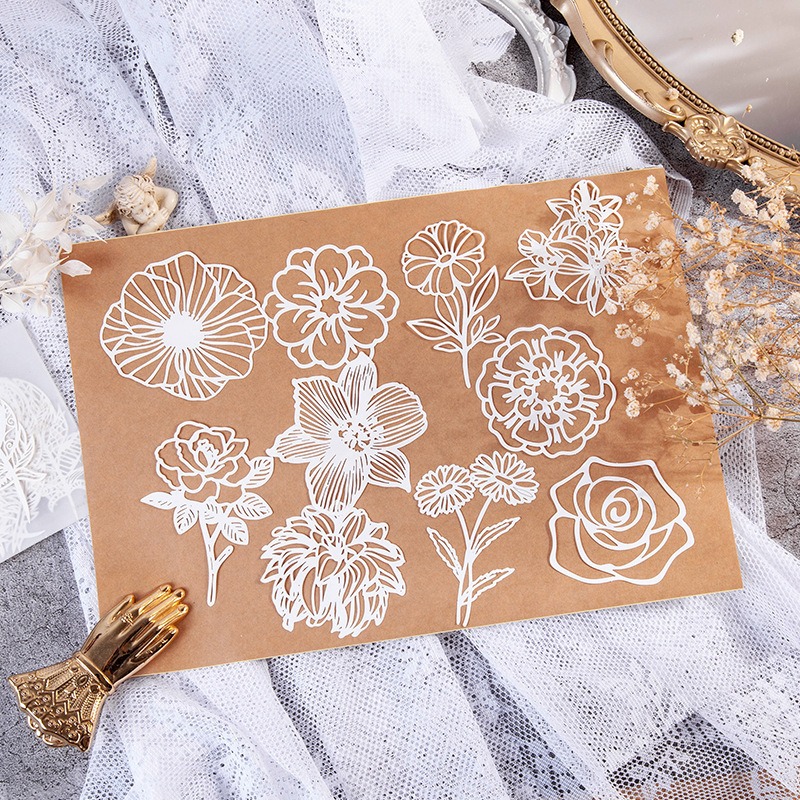 ورق دانتيل أبيض جمالي عتيق لفن - مراجعة Art Craft Hobbies وسعره