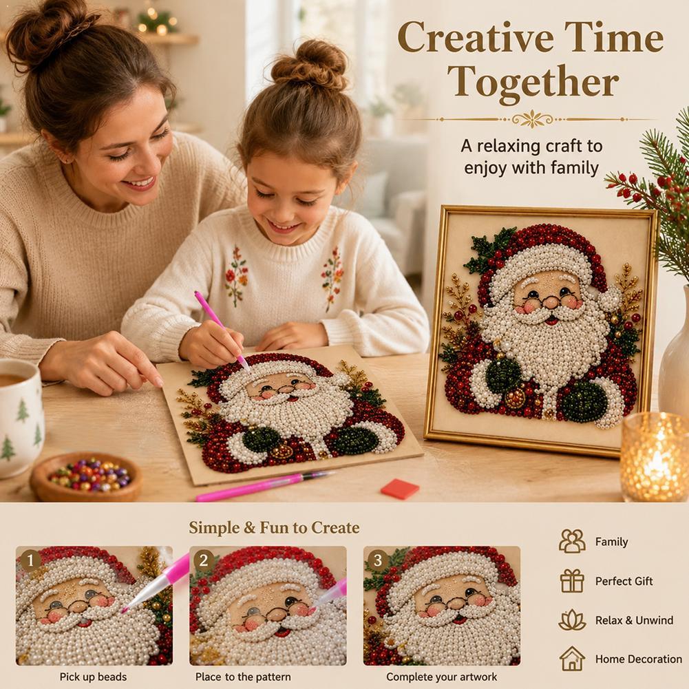 طقم فني لتطريز اللؤلؤ على شكل  - مراجعة Art Craft Kids وسعره