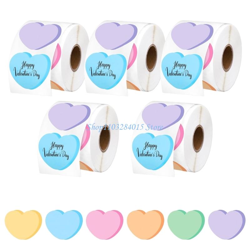 R6FF 2500 قطعة من الملصقات الم - مراجعة Art And Craft Valentine وسعره