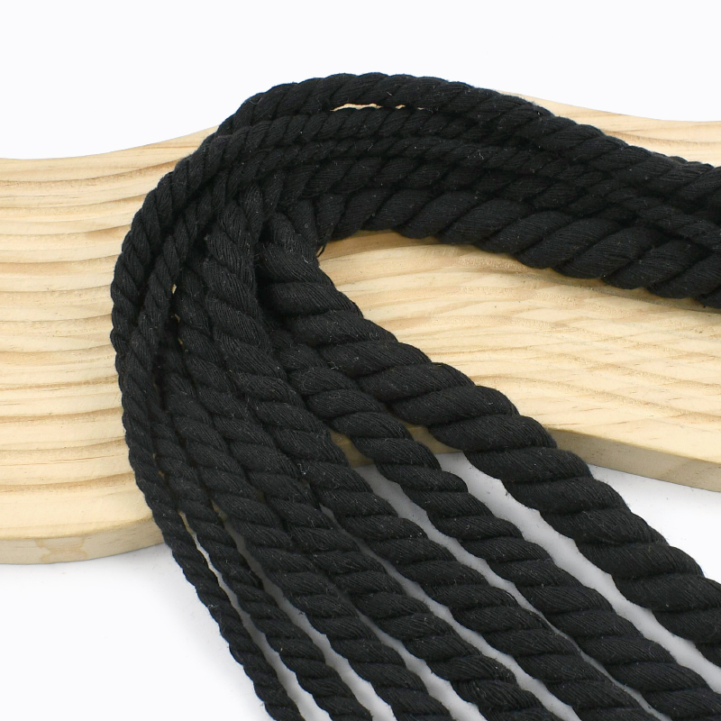 1-5 متر 5-20 مللي متر أسود 3 أ - مراجعة Macrame Cord Cotton وسعره
