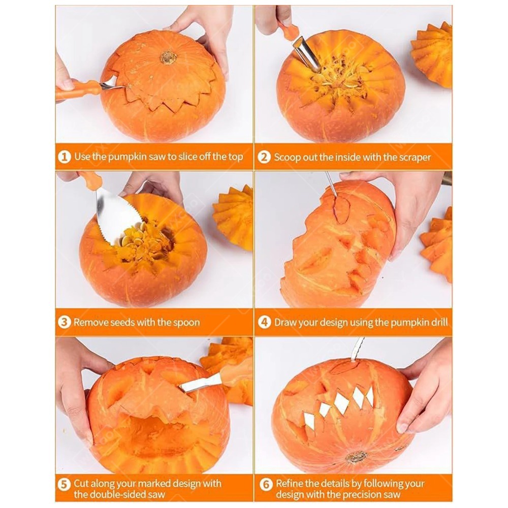 مجموعة أدوات نحت اليقطين للهال - مراجعة Art Craft Kids وسعره