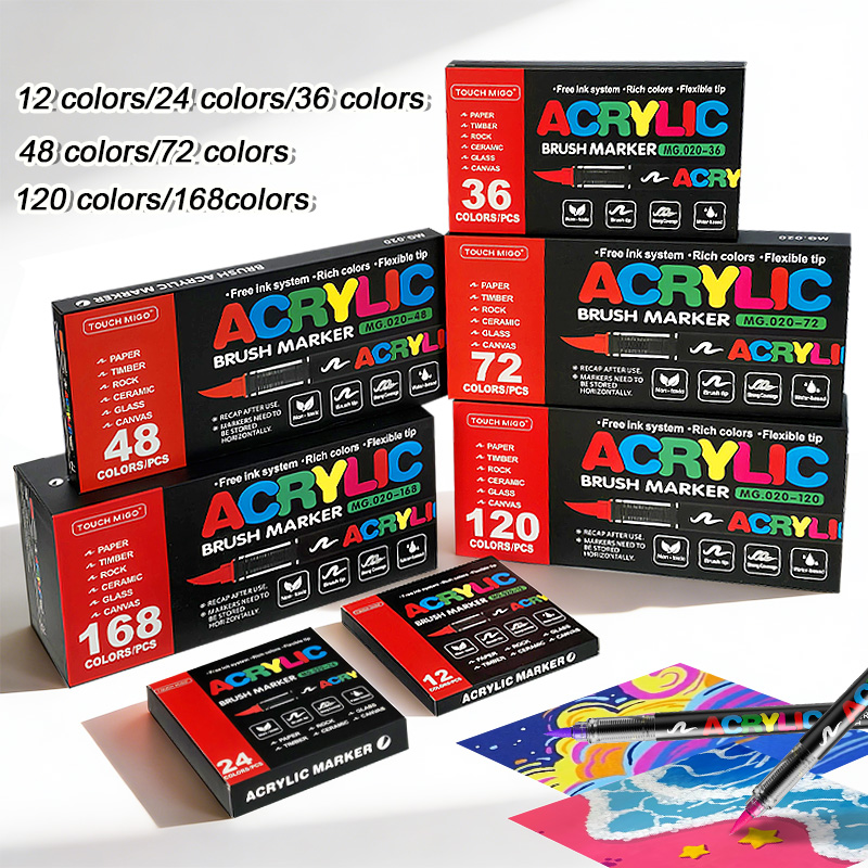 مجموعة أقلام تلوين أكريليك احت - مراجعة Illustration Marker Set وسعره
