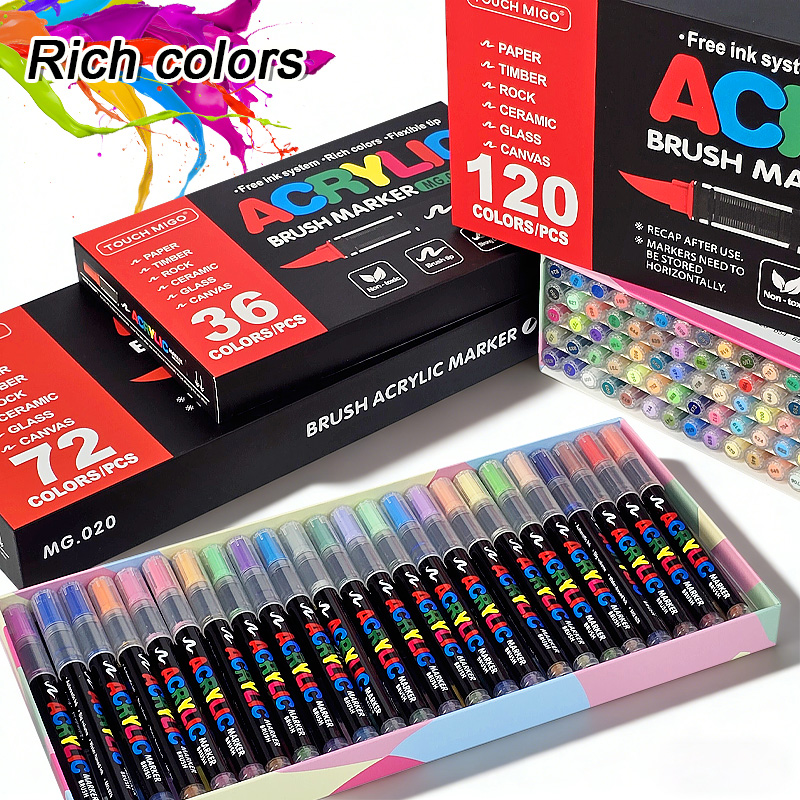 مجموعة أقلام تلوين أكريليك احت - مراجعة Illustration Marker Set وسعره