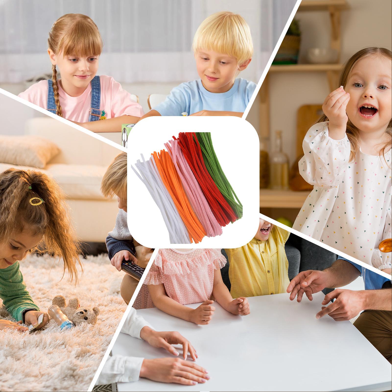 أعواد الشنيل الملونة، منظفات ا - مراجعة Art Craft Kids وسعره