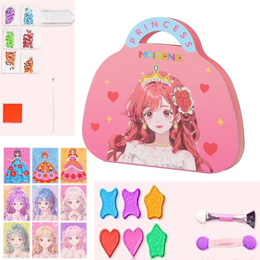 مجموعة مكياج الأميرة الجديدة 3 - مراجعة Art Craft Girl وسعره