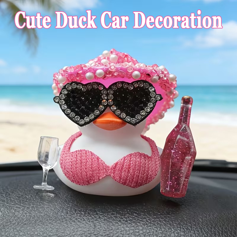 بطة سوداء صغيرة أنيقة ولامعة،  - مراجعة Art Craft Glasses وسعره