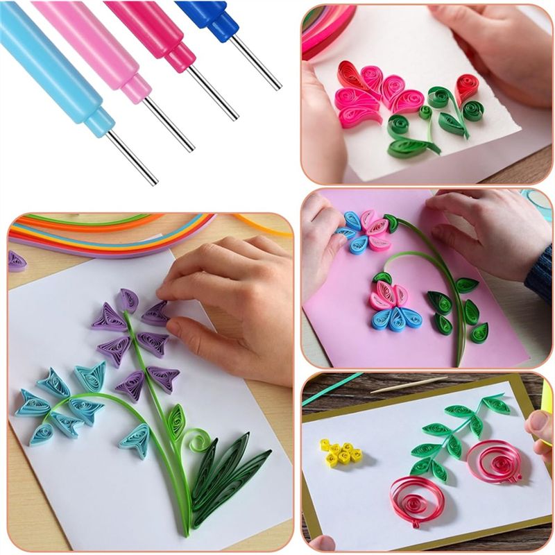 أدوات تجعيد الورق A96K (12 قطع - مراجعة Art Quilling Craft وسعره