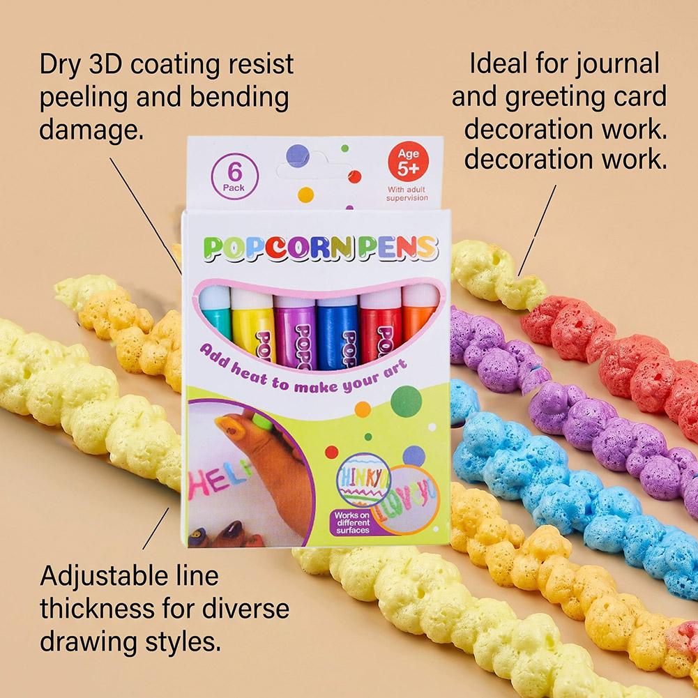6/12 قطعة/مجموعة قلم فقاعات جد - مراجعة Illustration Marker Set وسعره